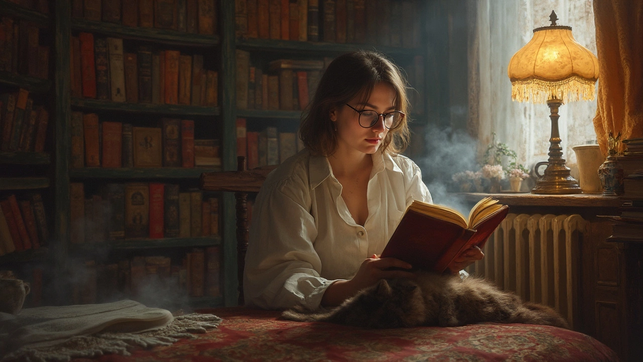 Человек, который читает много книг: как его называют и как выбрать серию для долгих вечеров