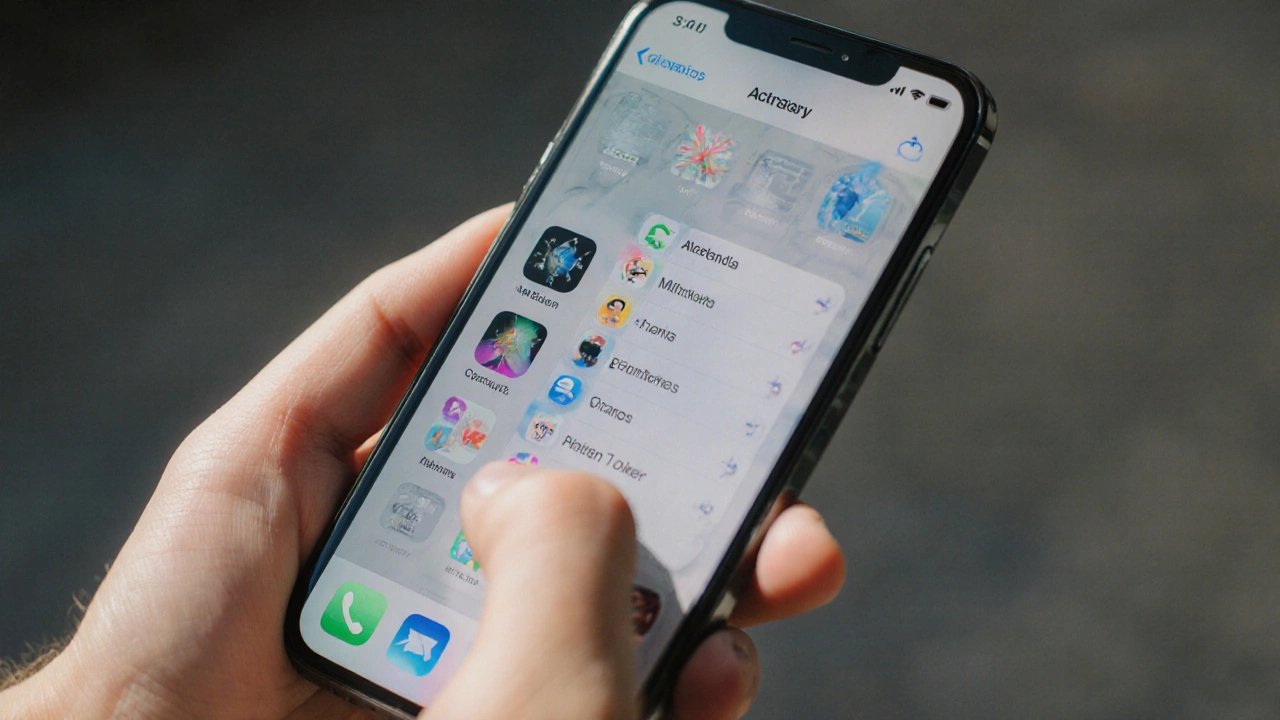 Настройка библиотеки приложений на iPhone: пошаговое руководство